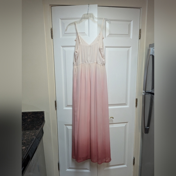 Lauren Conrad Maxi Pink Ombre Dress - Picture 4 of 9
